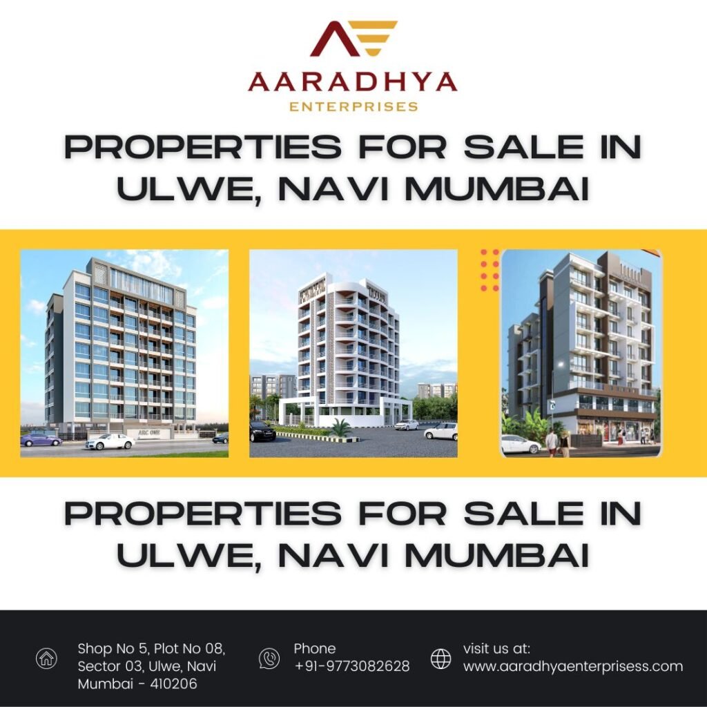 1 BHK & 2 BHK Properties for Sale in Ulwe, Navi Mumbai, New Mumbai